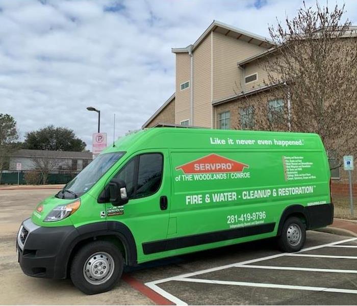 SERVPRO van.